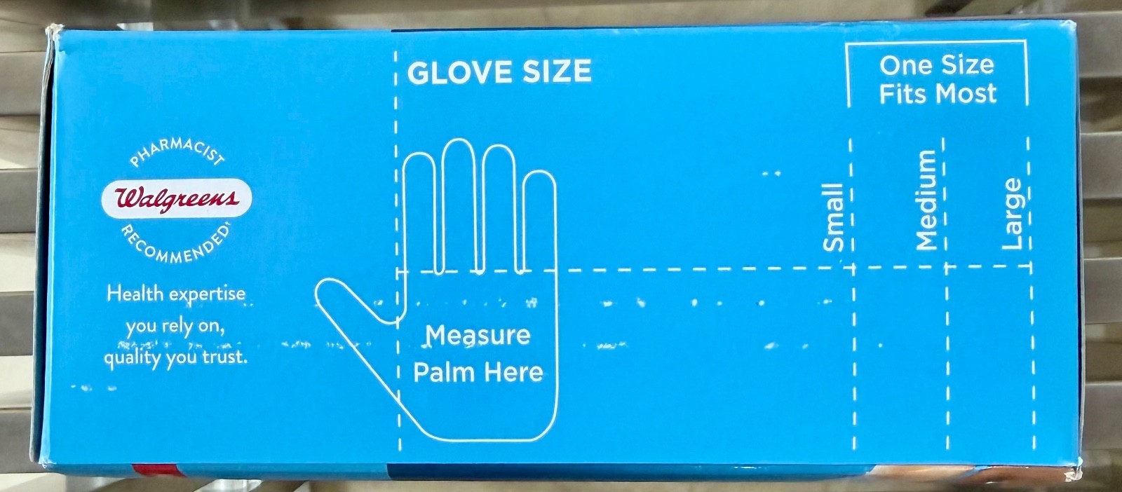 NEW IN BOX Walgreens Nitrile LARGE Exam Gloves Textured fingertips SEALED 40 ct