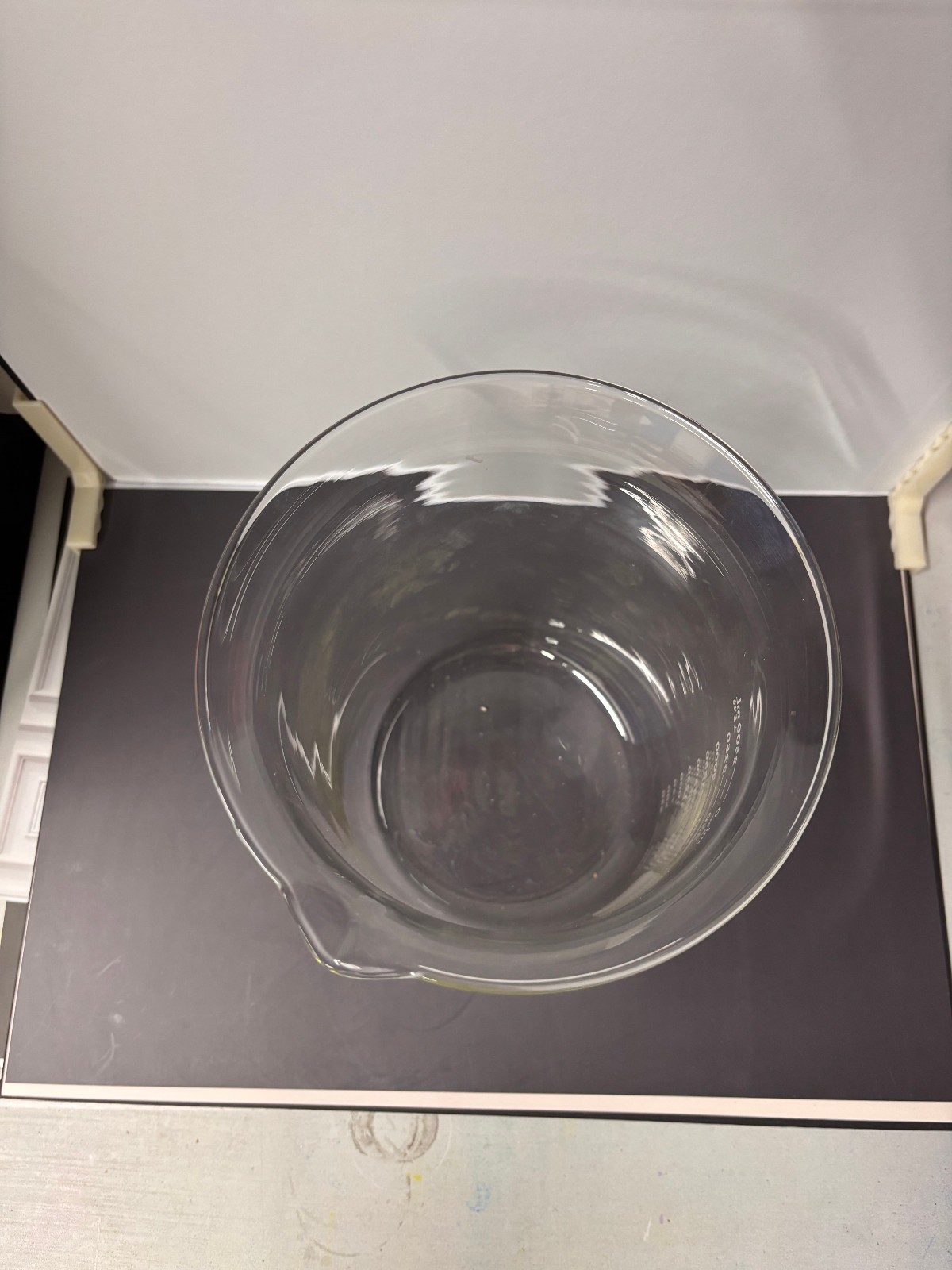 Pyrex 3000mL Glass Beaker No. 1000 Made in Germany Lab Griffin Style 3L