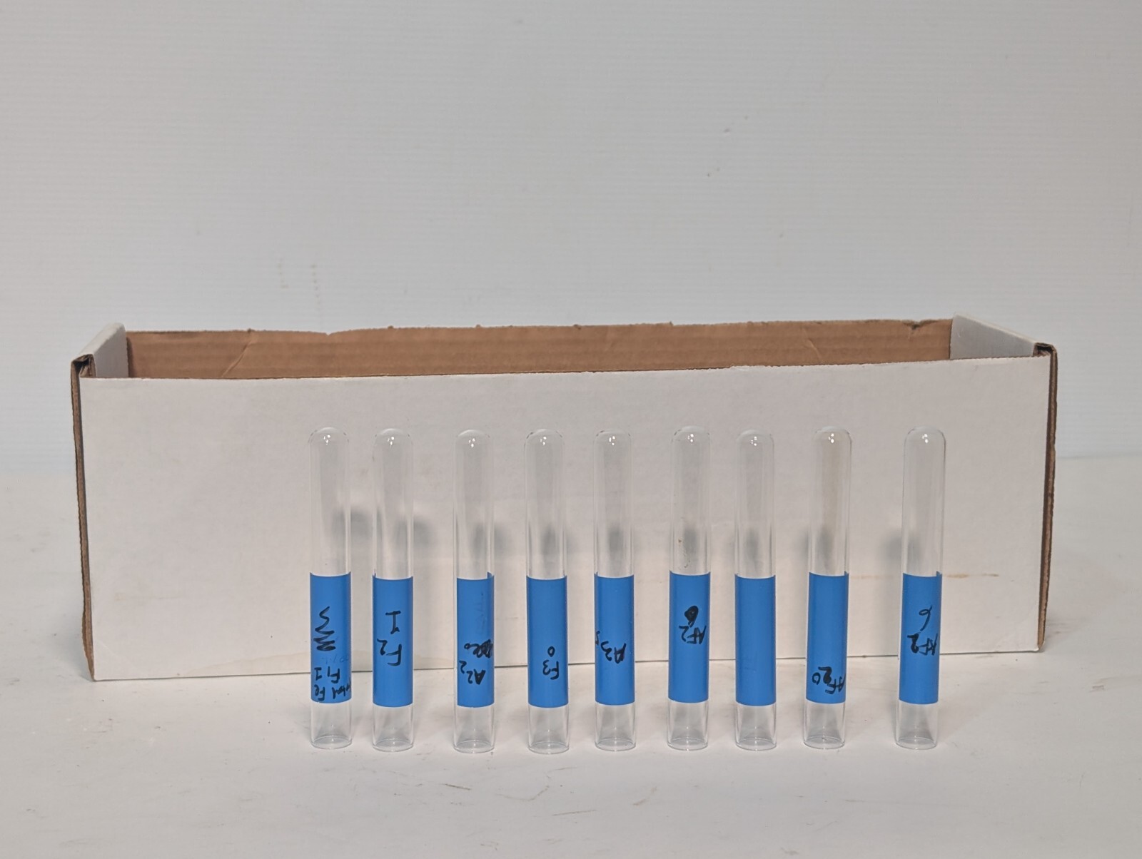 Qty. 179 Fisherbrand 14-957-18E – 16x125mm Lime Glass Disposable Culture Tubes