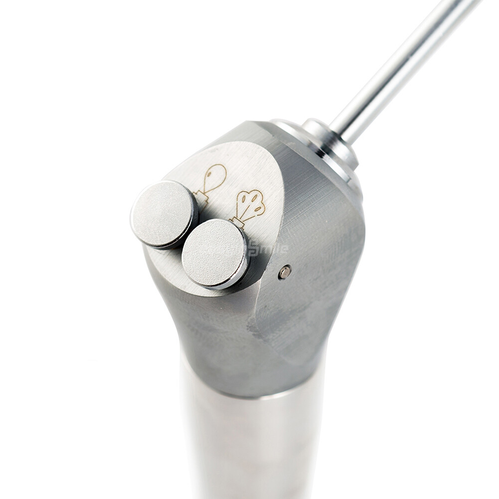 EASYINSMILE Dental 3 Way Air Water Spray Triple Syringe Handpiece 2 Nozzles Tips