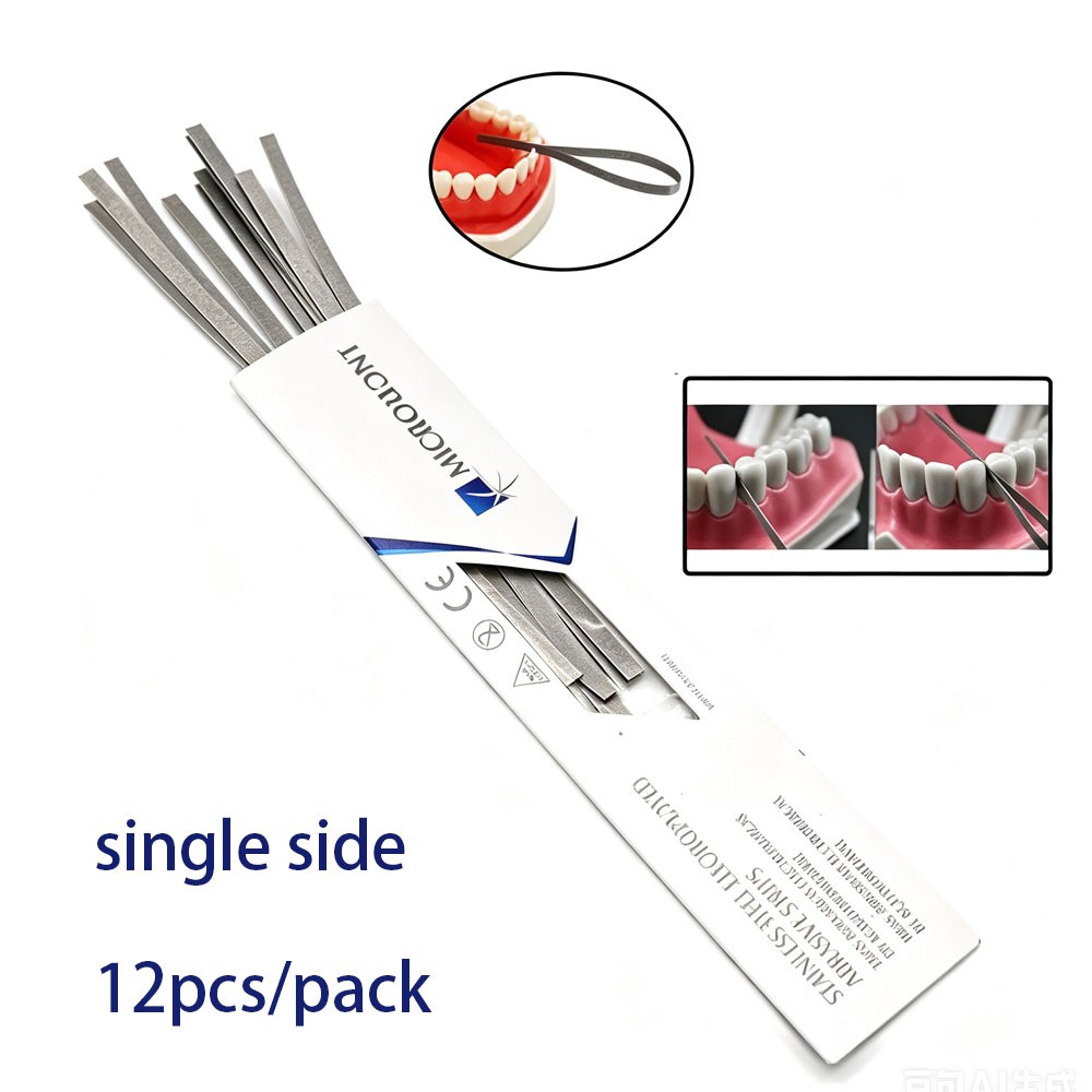 Dental Composite Polishing Strips Fine Coarse Grit One Side Double side 1pk/12pc