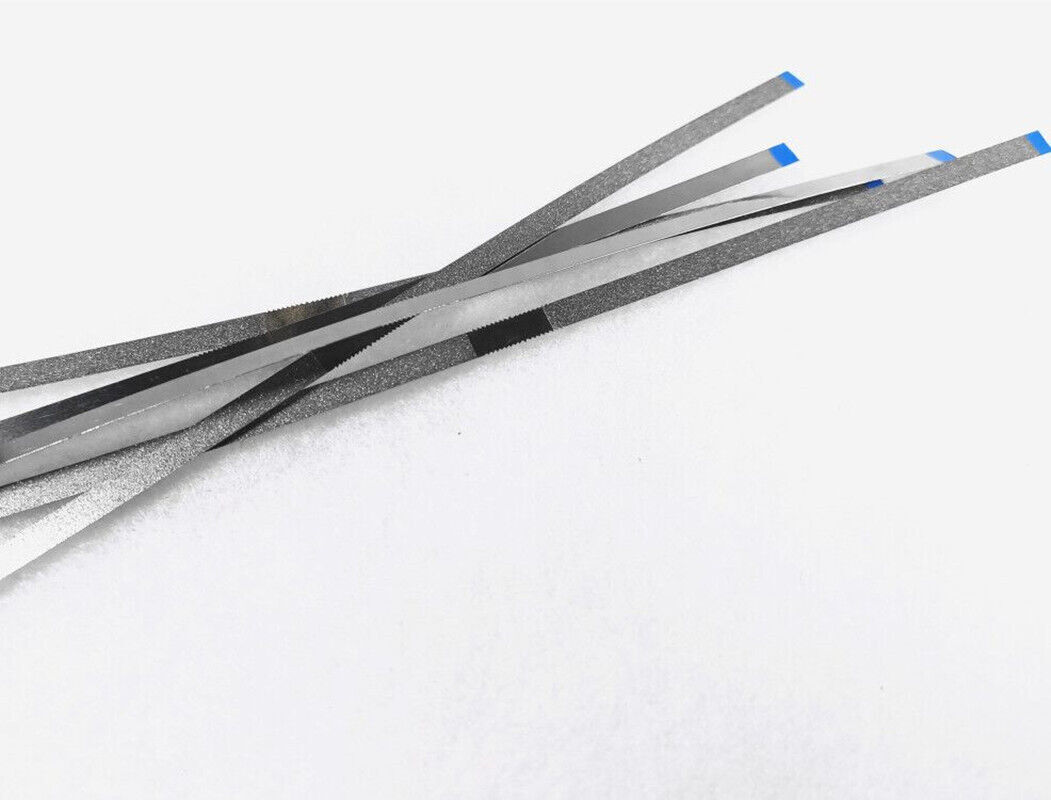 Stainless Steel Diamond Dental Polishing Sanding Strips – Medium Grit 45μm Saw