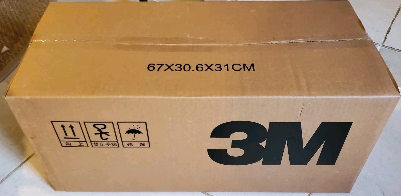 3M 9010 Box of 500 Individually Sealed Packs,Brand New N95 NIOSH approved MASKS