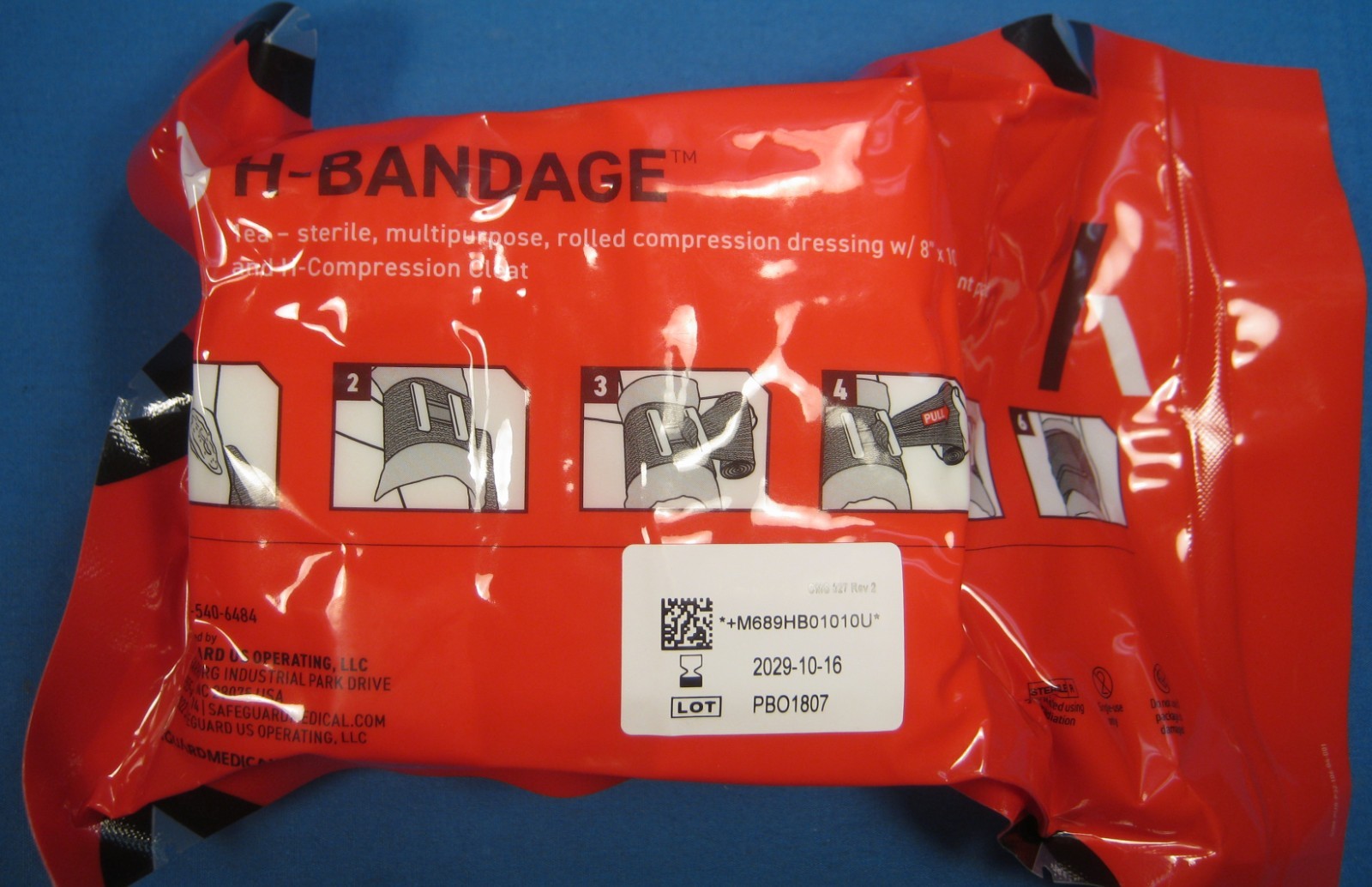H&H H-BANDAGES 8X10″ BANDAGES X3 NEW OLD STOCK FREE SHIPPING