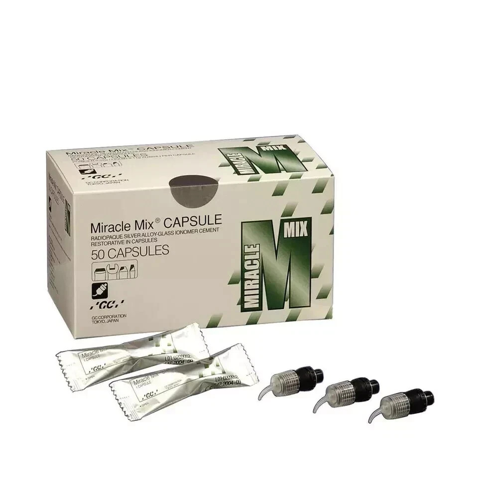 GC Miracle Mix Capsule Metal-Reinforced Crown & Core Build-Up 50 I Fast ship