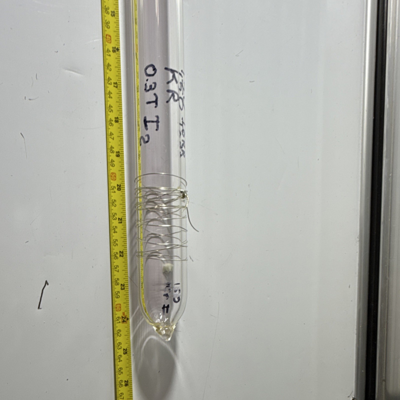 Glass Laboratory Tube, Model 150 Torr KR 03TI2 for Biological/Chemical Lab
