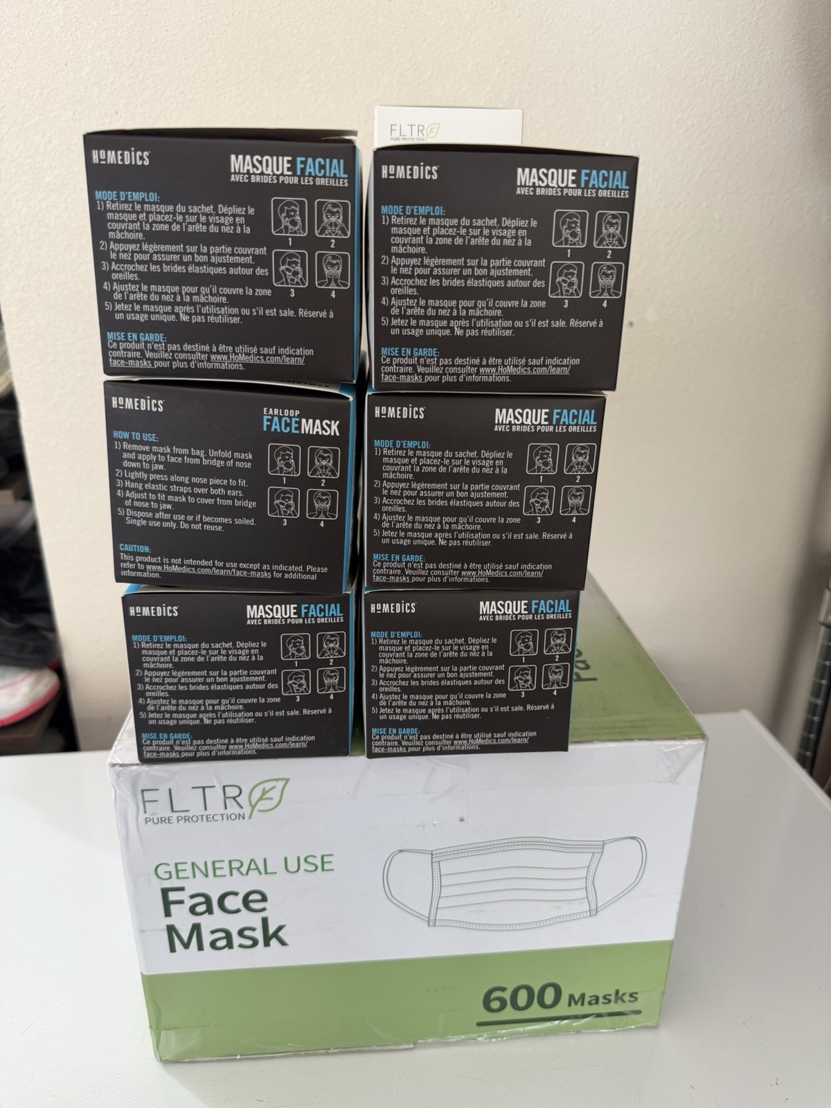 1000 Brand Face Mask Disposable General Use and KN95
