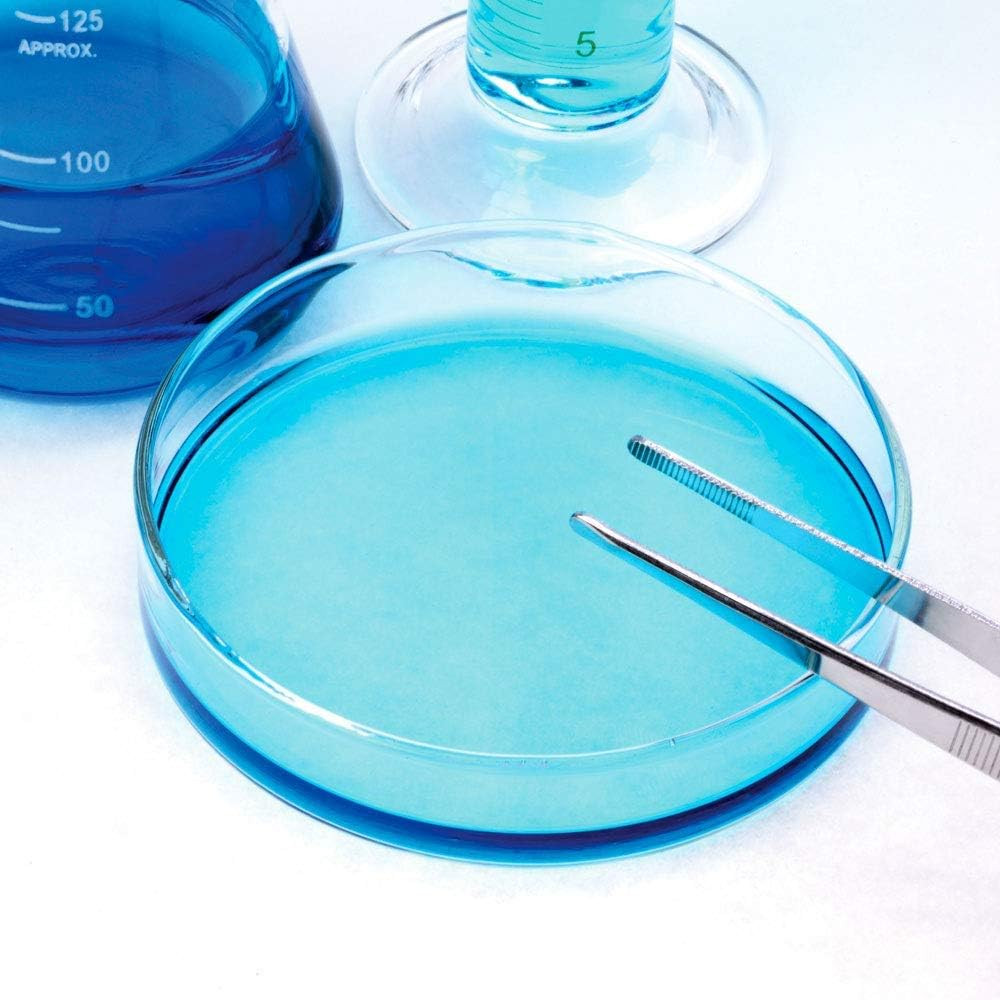 10 Pack Sterile Thick Plastic Petri Dishes with Lid, 90Mm Dia X 15Mm, Designed f