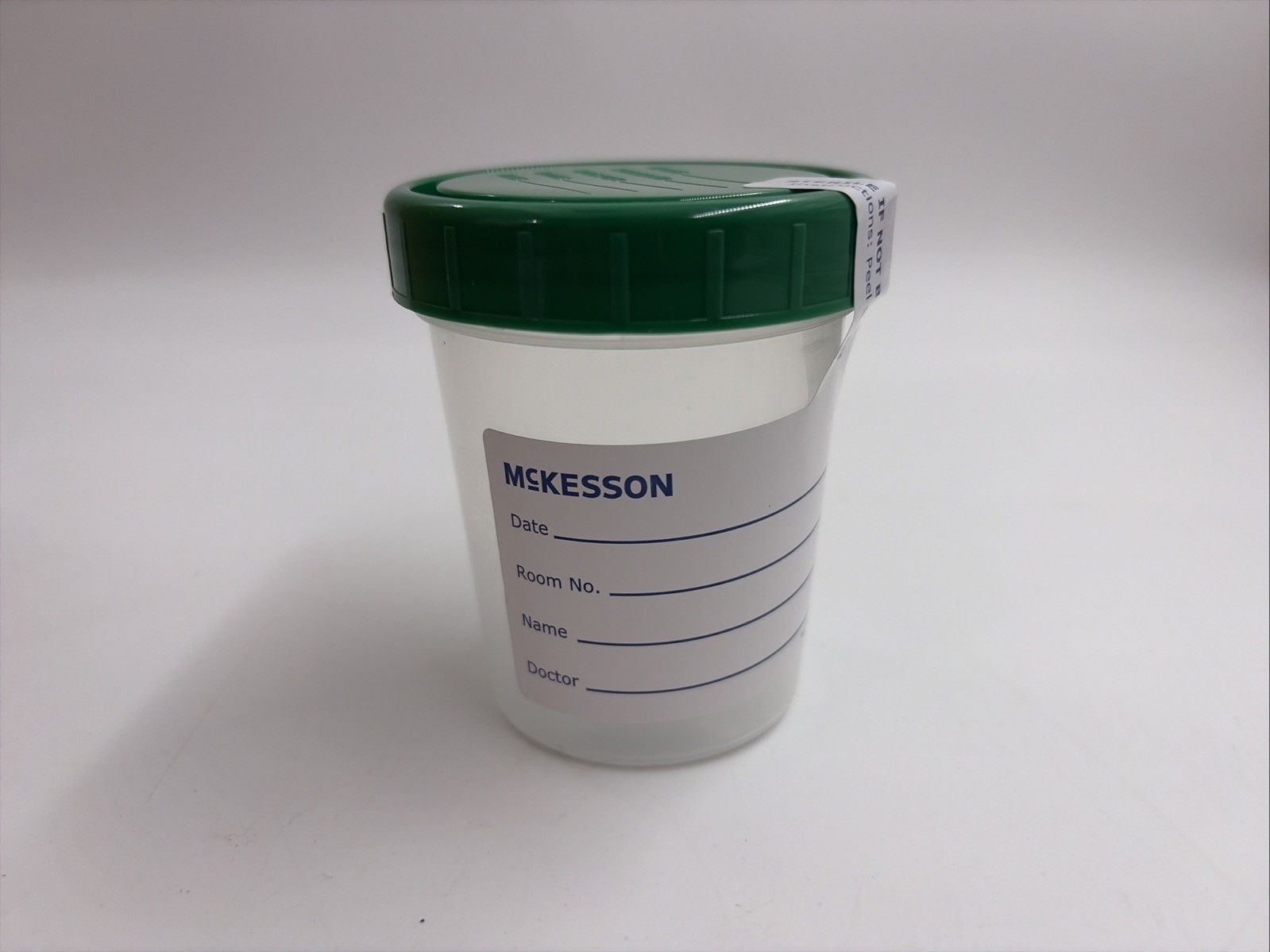 McKesson Specimen Container Sterile Inside Only Screw Cap 100 Ct