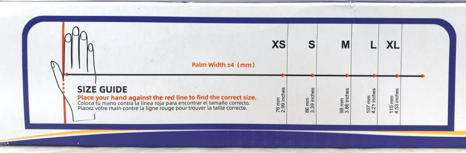 Schneider Nitrile Examination Gloves Dark Blue Size L Disposable Lot Of 200
