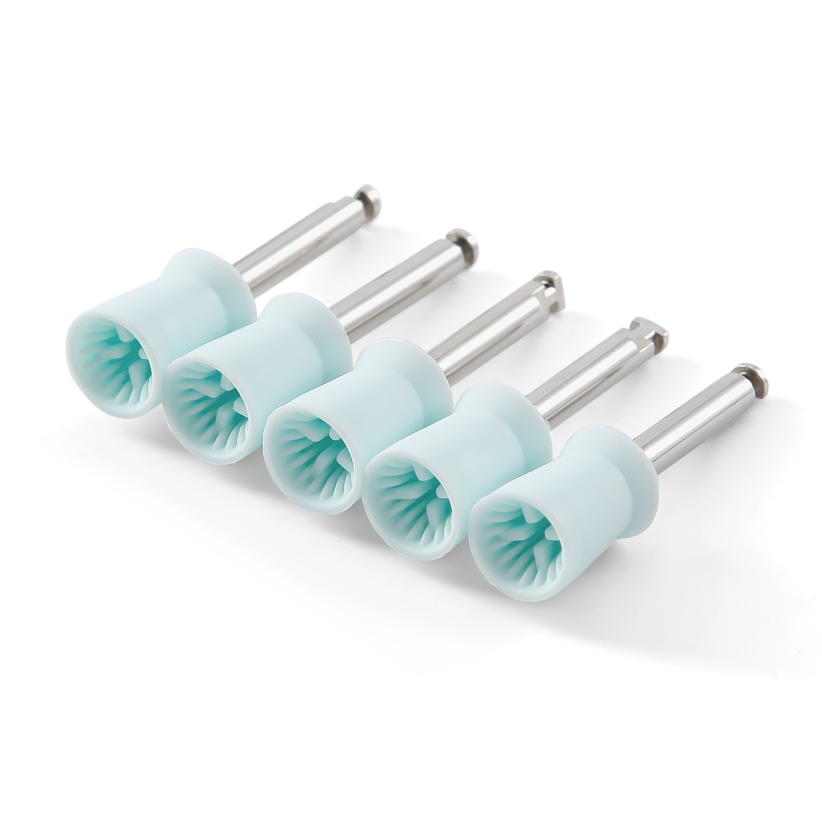 JMU Dental Prophy Cups Latch / Screw Type Four Pages Soft Polishing Cup 144pcs