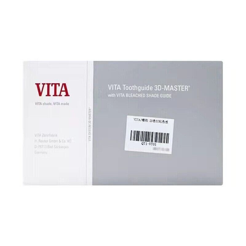 VITA 100% Original 3D Master Authentic Tooth ShadGuide with Bleach Shade GERMANY
