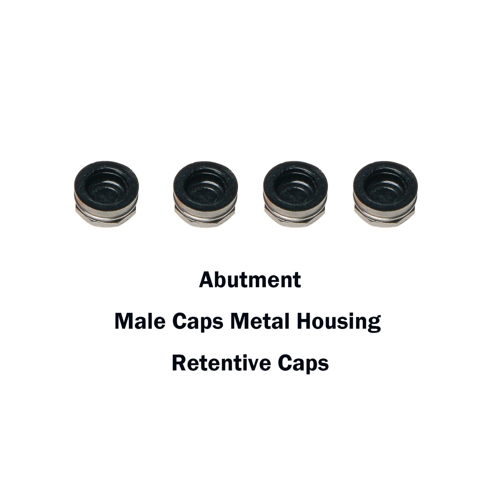 Dental 1.2lbs 2.4lbs Metal Universal Implant Retention Locator Caps Replacement