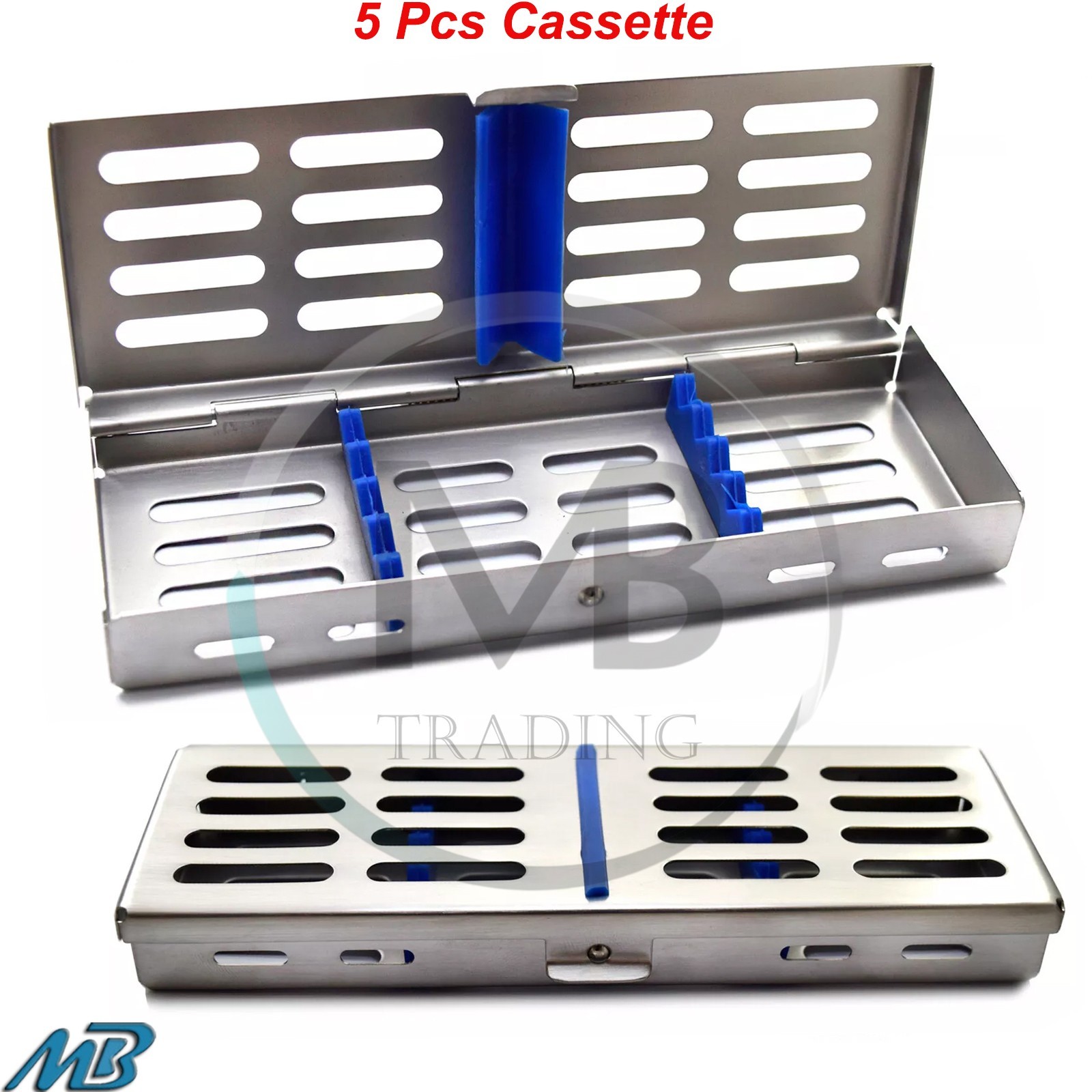 Dental Instruments Surgical Autoclave Cassette Sterilization Rack Tray Box