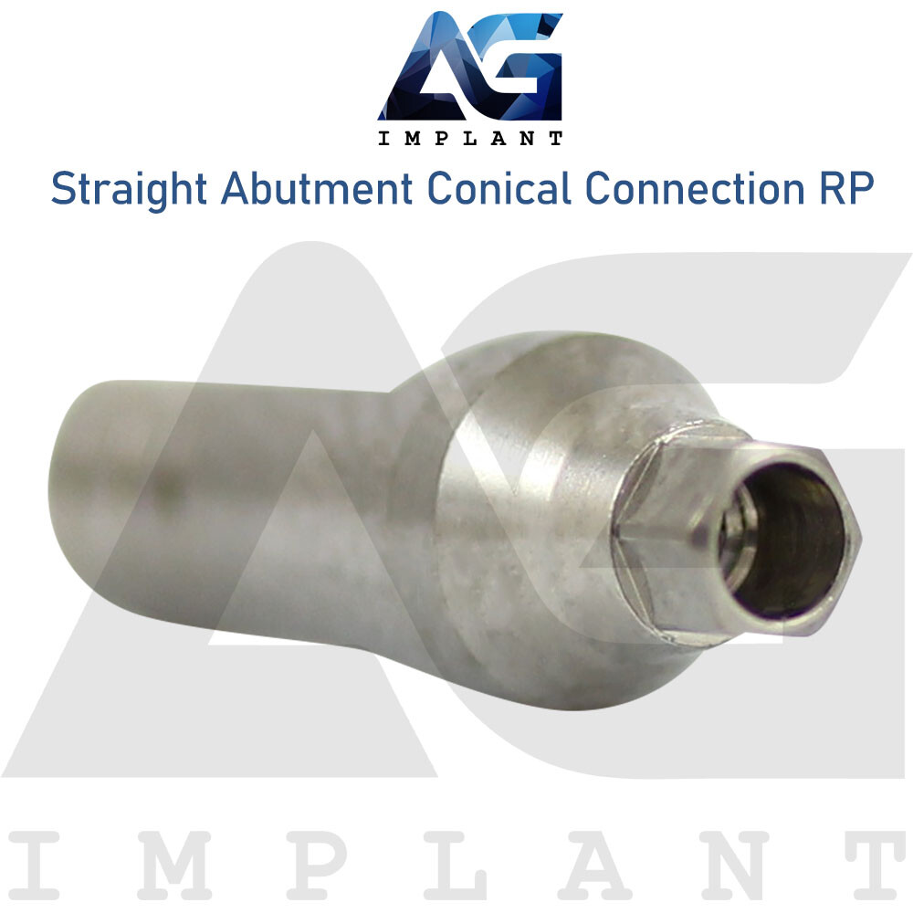 5 Standard Straight Prosthetic Conical Connection RP Titanium 2.65mm
