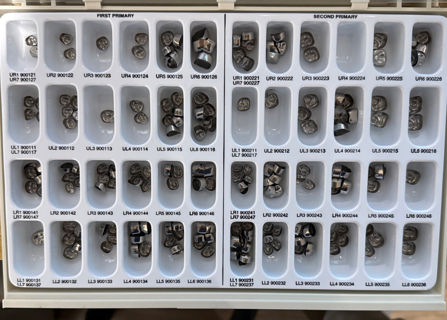 3M ESPE Unitek Crowns – Stainless Steel Primary Molar