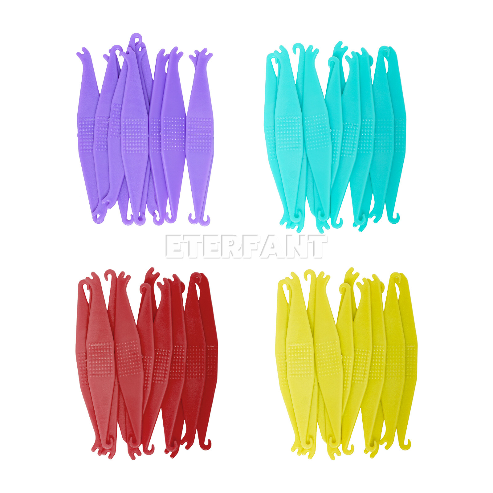 50PCs ETERFANT Dental Orthodontic Elastic Placer Hooks For Braces Rubber Bands