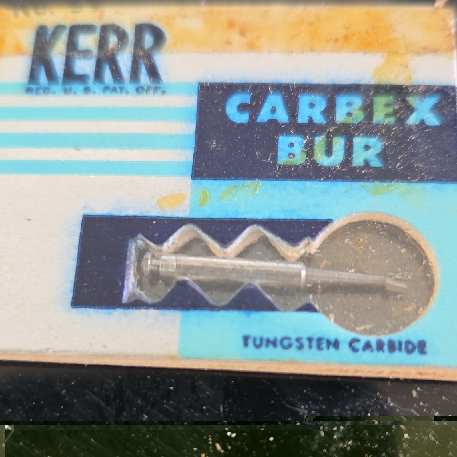 KERR Carbex Bur Dental Bur Tungsten Carbide HP Long Straight Shank 9112