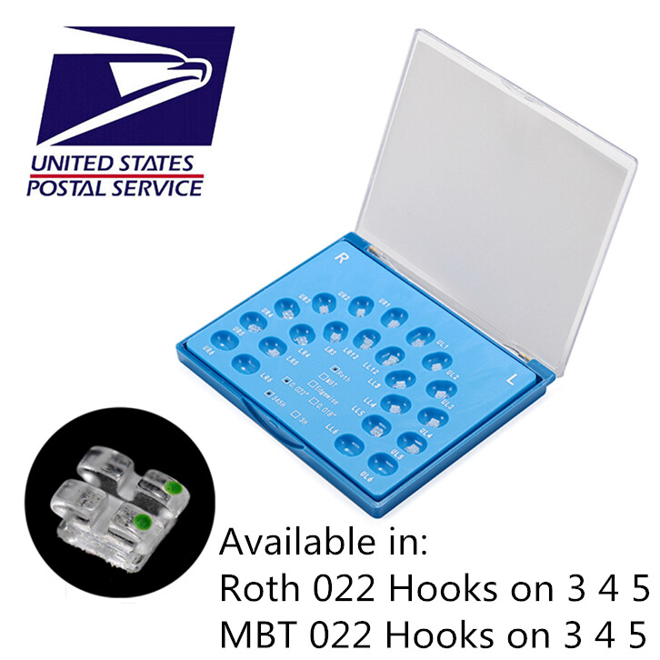 Dental Orthodoncia Ceramic Brackets Self ligating Monocrystalline Sapphire Brace
