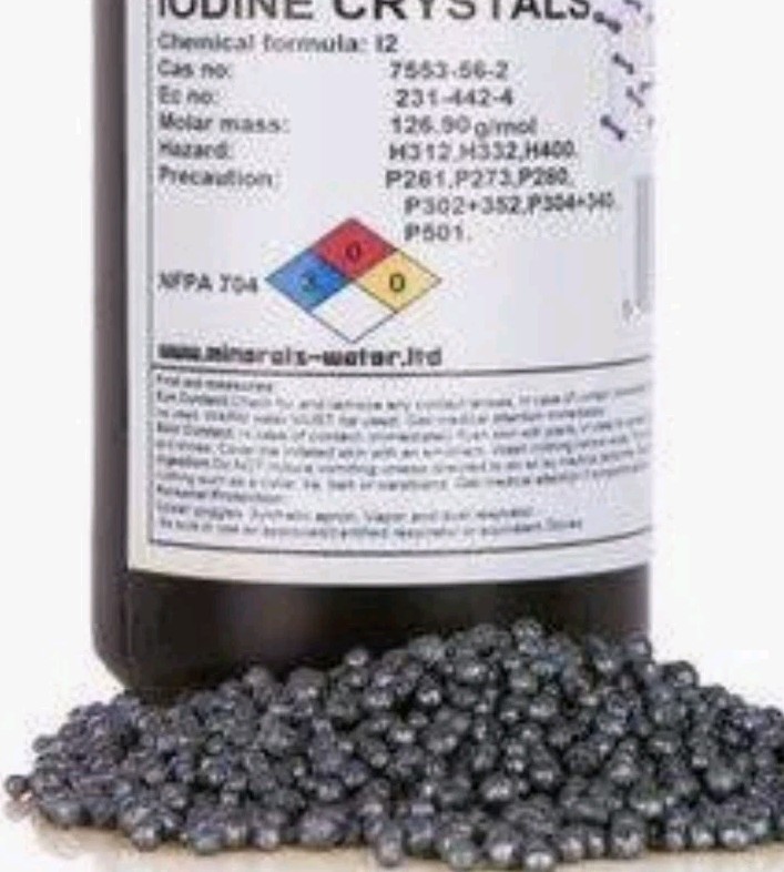 I2 CRYSTALS PRILLS