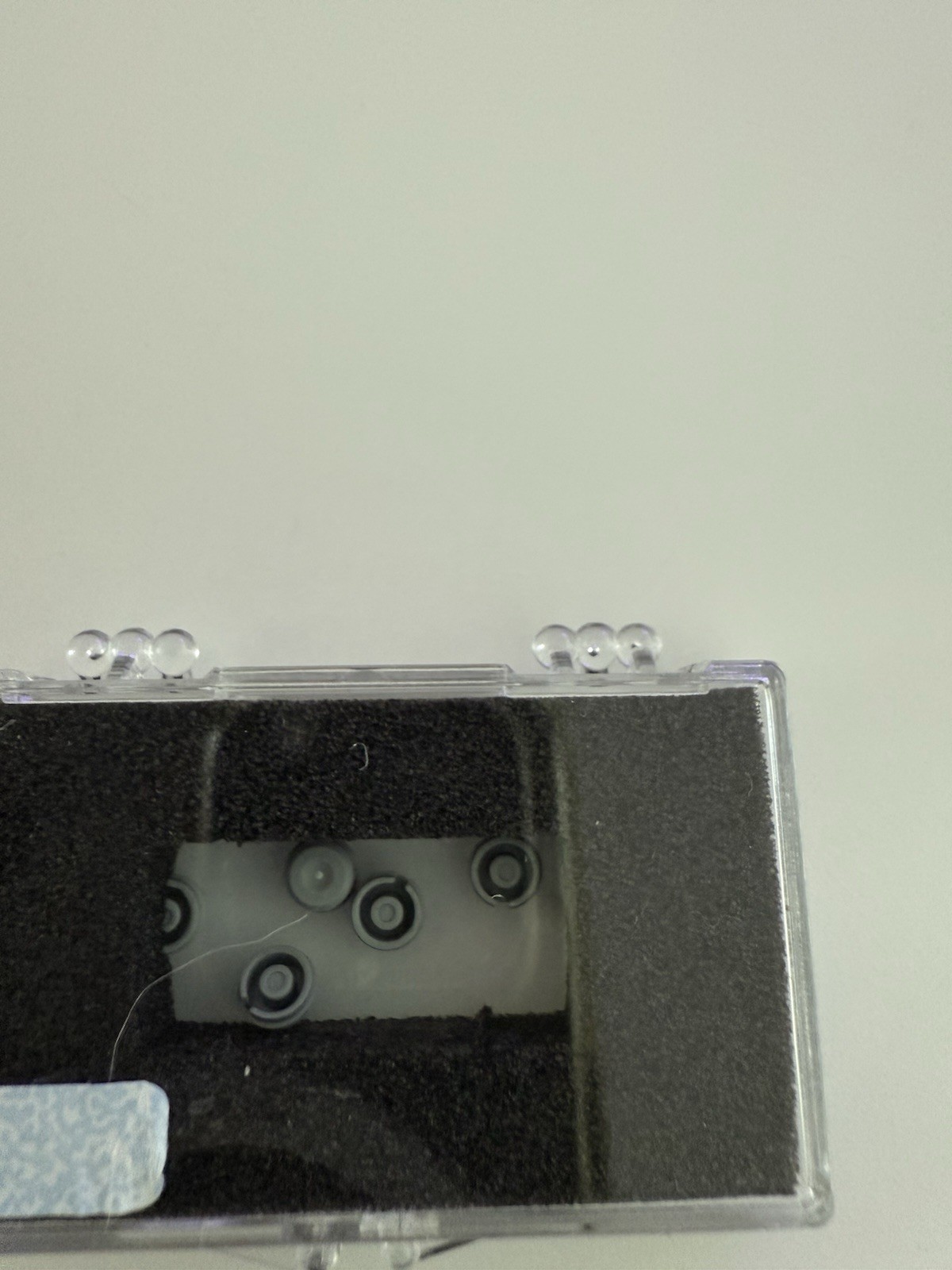 Overdenture Attachments Male Gray