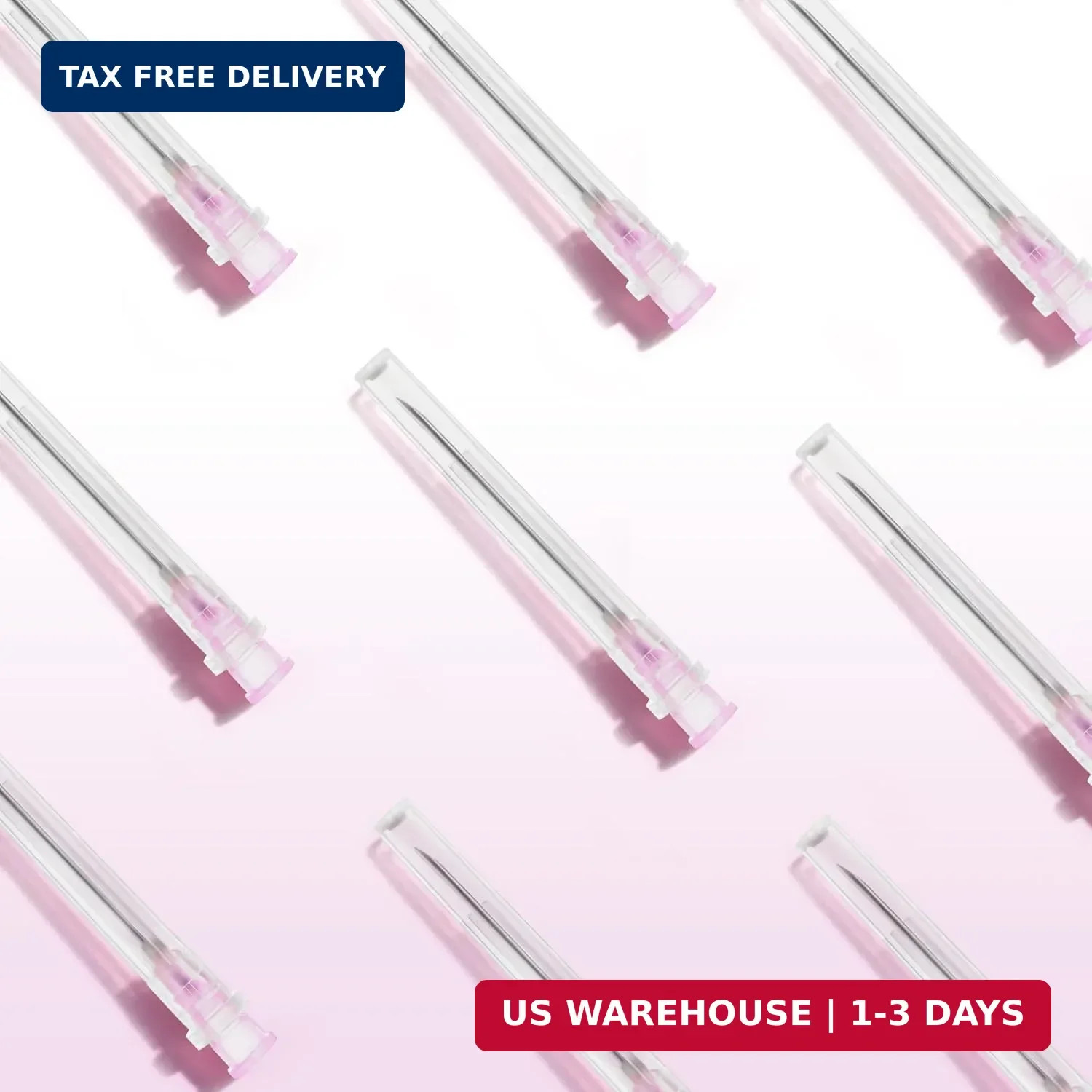 18 Gauge 1.5 Inch Disposable Needles with Caps – Luer Lock Lab Dispensing Access