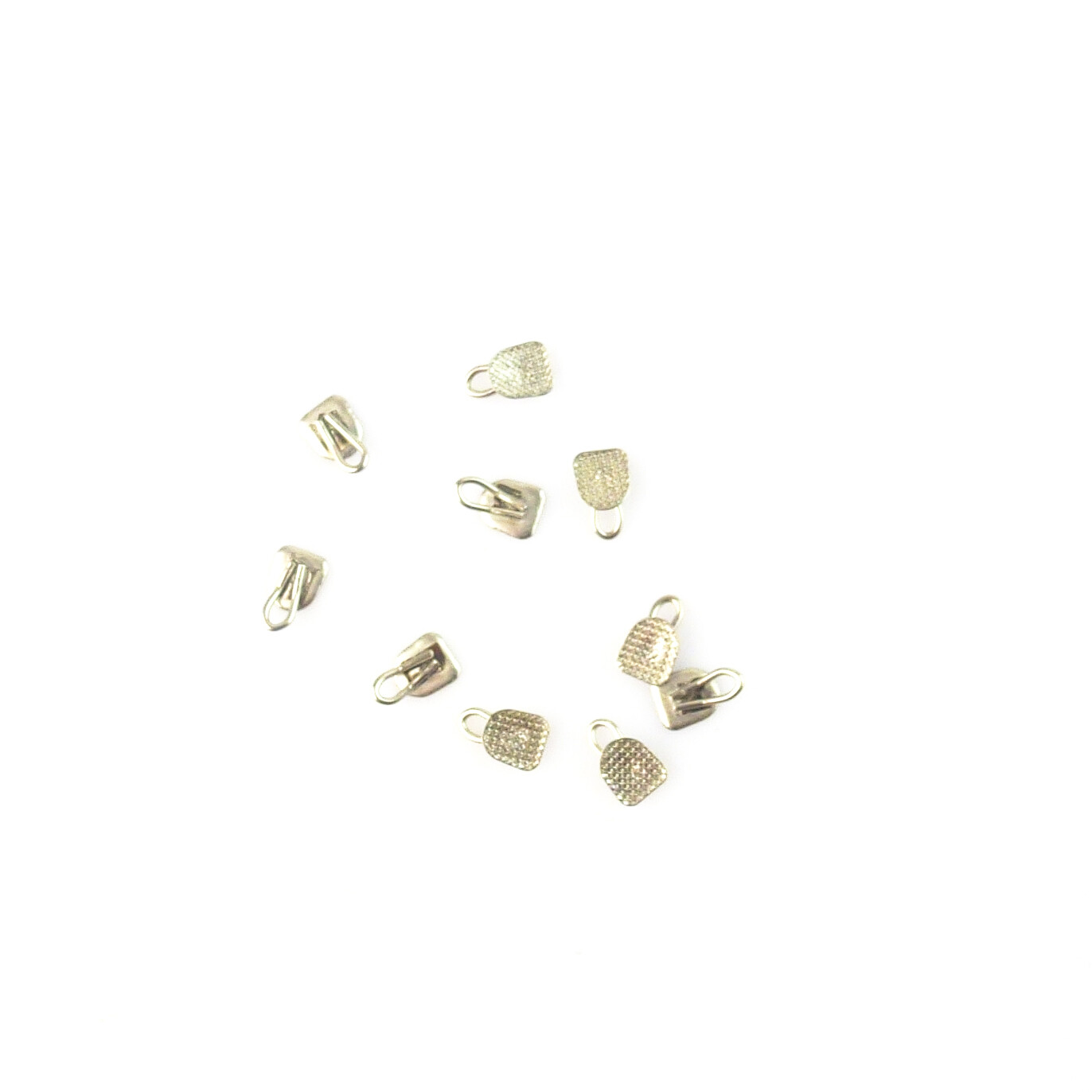 10Pc Dental Orthodontic Traction Hook bondable 3mm Round/Rectangular Caplin hook