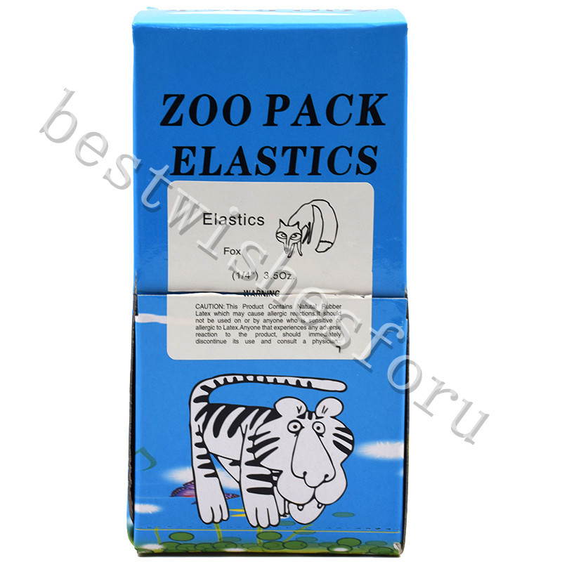 1000 Pc 1/4 Fox 3.5Oz Light Dental Orthodontic Latex Elastic Rubber Braces Bands