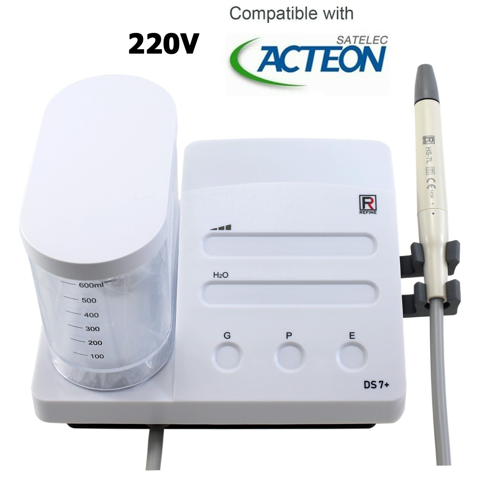 Dental Cavitron Ultrasonic Scaler LED Piezo Handpiece Automatic Water SATELEC