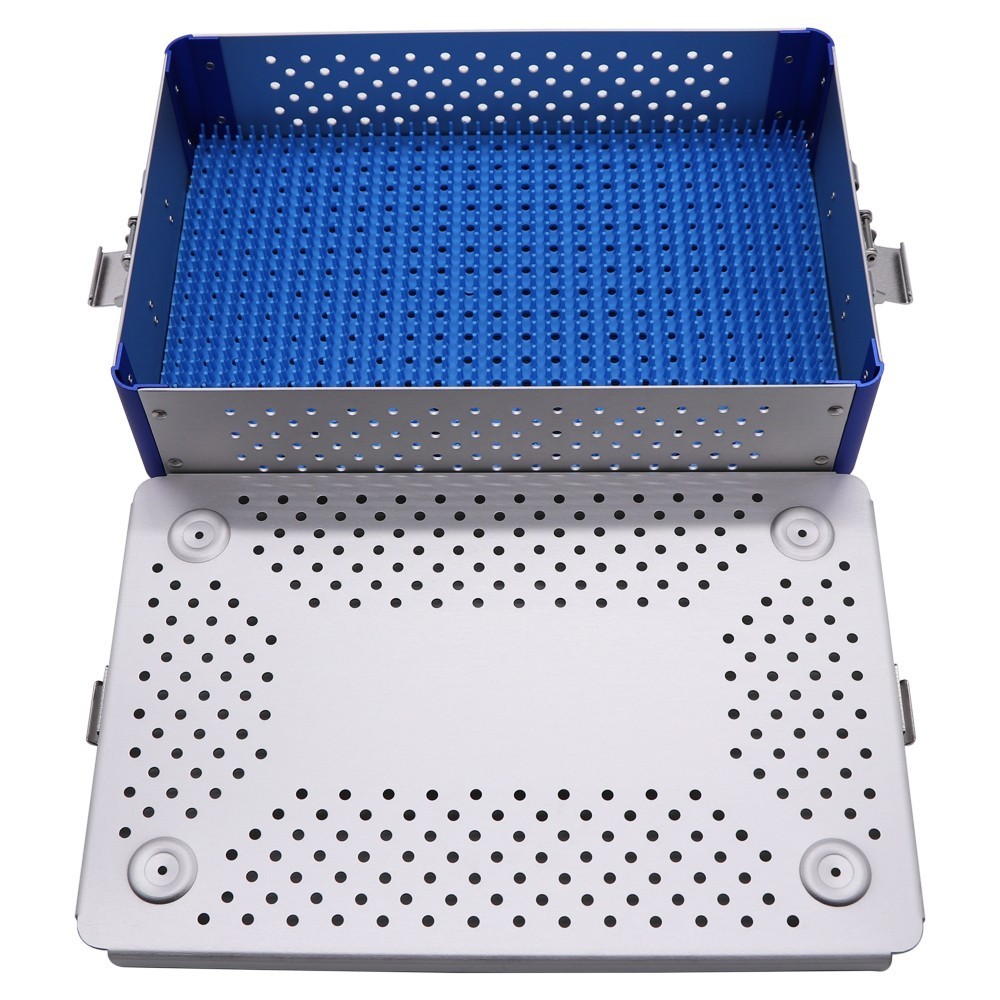 Aluminium alloy sterilization tray case Beauty opthalmic surgical instrument-USA