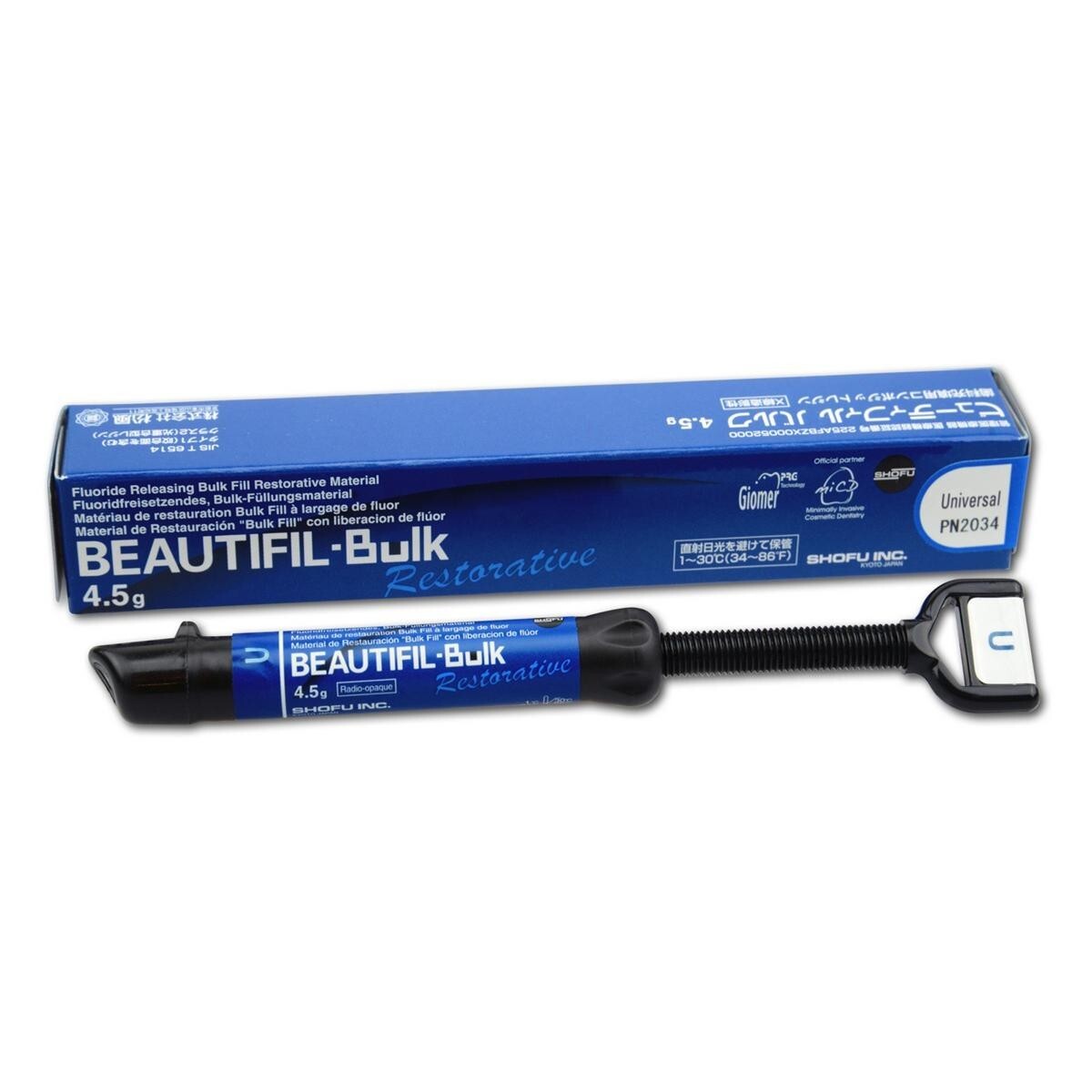 Shofu Beautifil Bulk Restorative Packable composite Universal Shade (Free Ship)