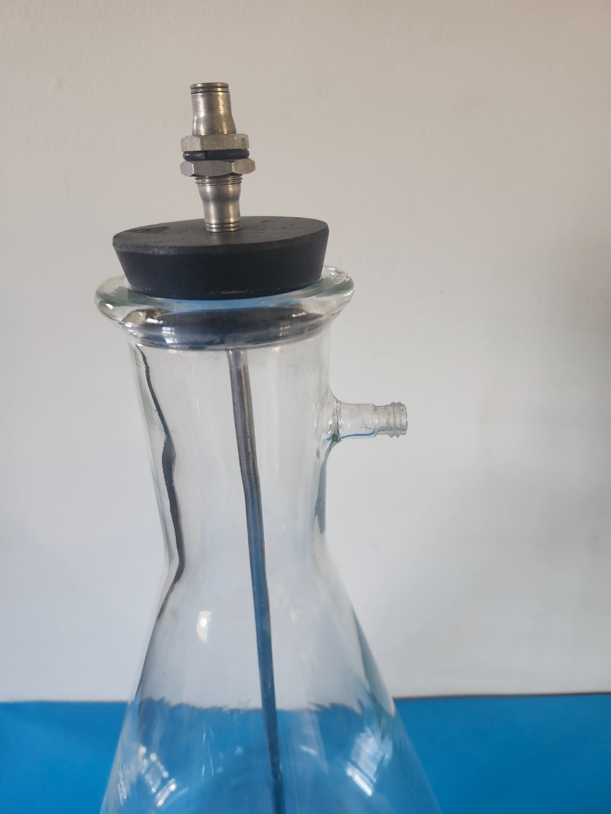 KIMAX 4000 mL no. 27070 Filtering Flask with tube and stopper