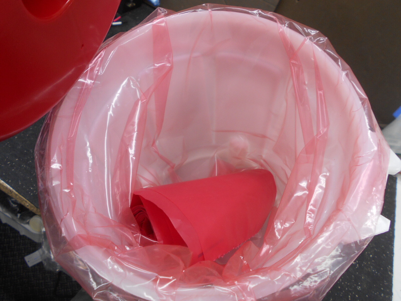 CPLABSAFETY SWC-002 5LITER BENCHTOP SOLID WASTE CONTAINER