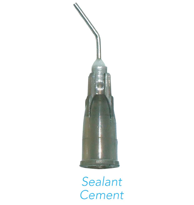 PacDent type Disposable, blunt end pre-bent needle tips for Etchants, flowables