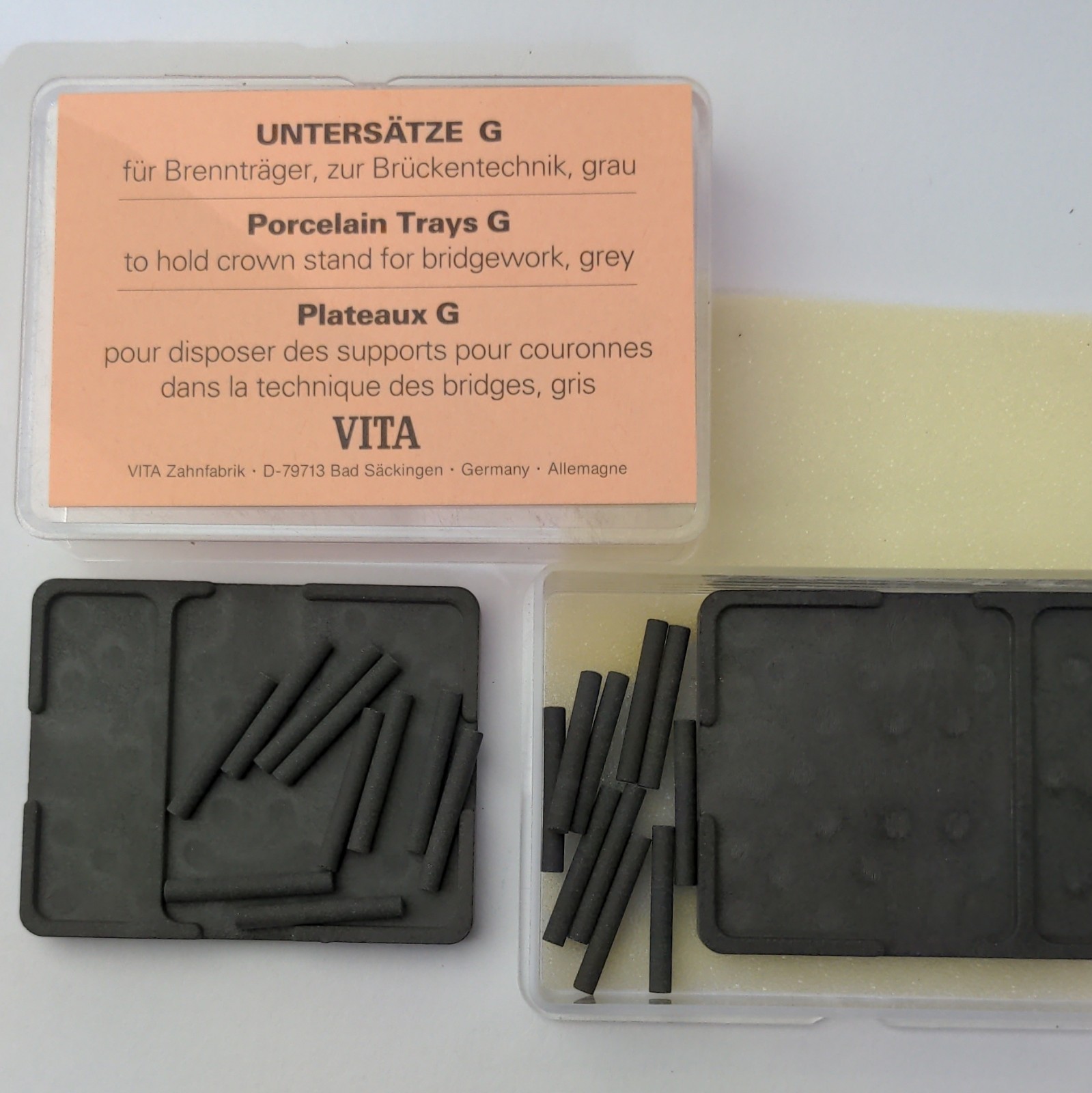 VITA Porcelain Firing Trays G Gray Dental Lab Crown Bridge Ceramic Stands