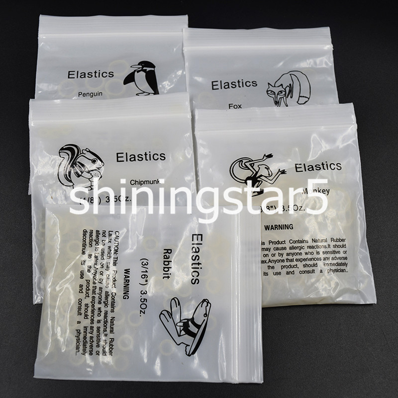 Dental Rubber Bands Orthodontic Elastics 3.5/5.0/6.5 oz 1/8 3/16 1/4 5/16 3/8