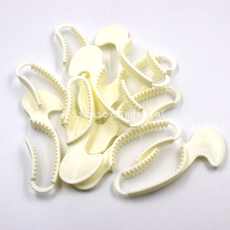 50 Pcs/Bag Dental Disposable Triple Impression Bite Registration Trays F/A/P/Q/S