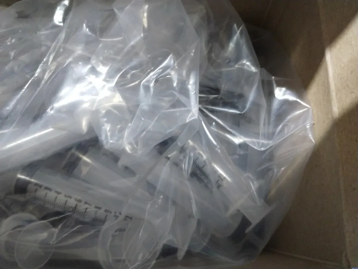 12mL Monoject Non-Sterile Syringes, Regular Tip (500)