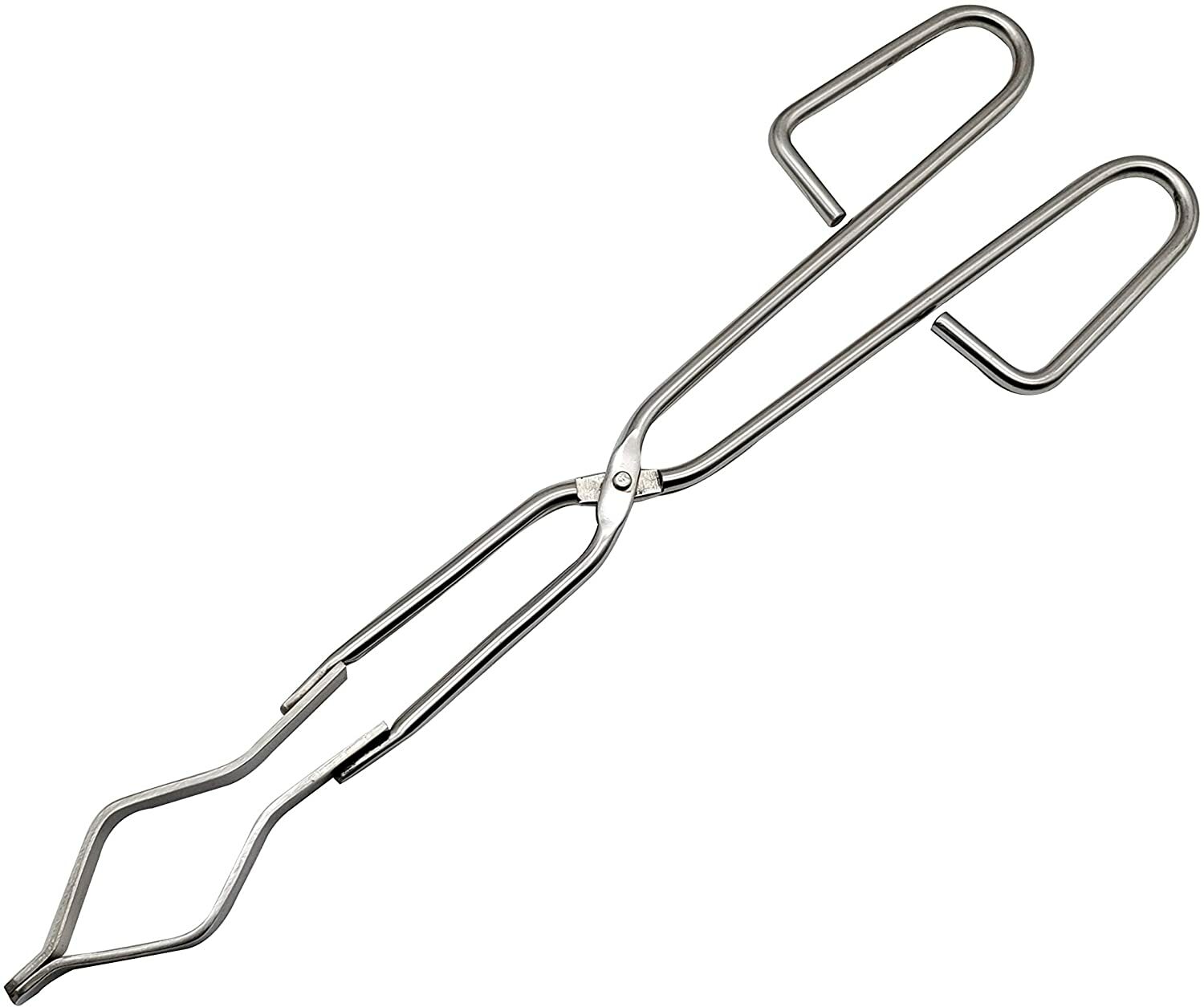 Stainless Steel Flask, Beaker Tongs (12″ Long) with Cork Lined Jaws ARTMAN