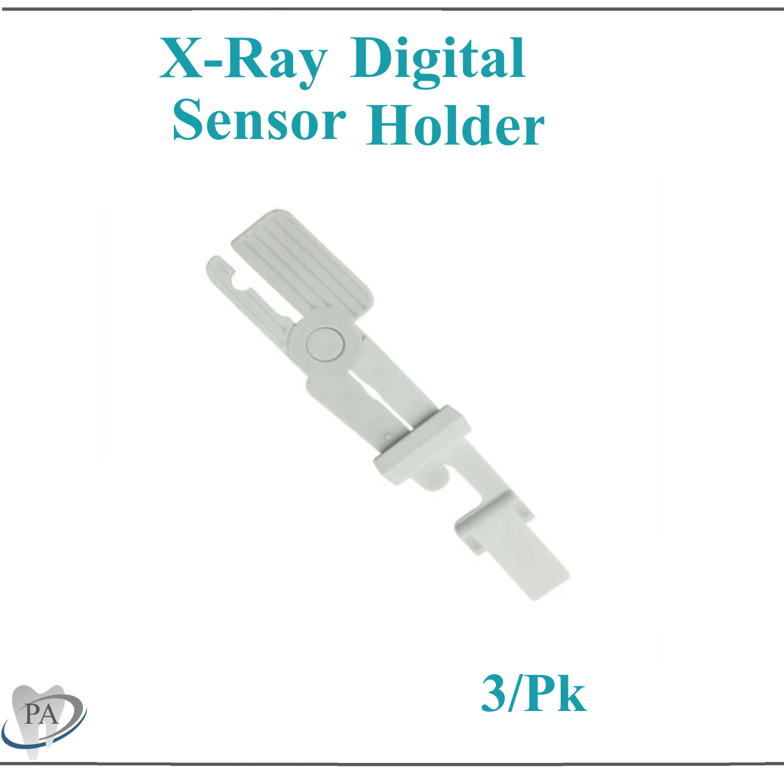 Dental XRay Digital Sensor Holder, Autoclavable 250F, anterior & posterior, 3/Pk