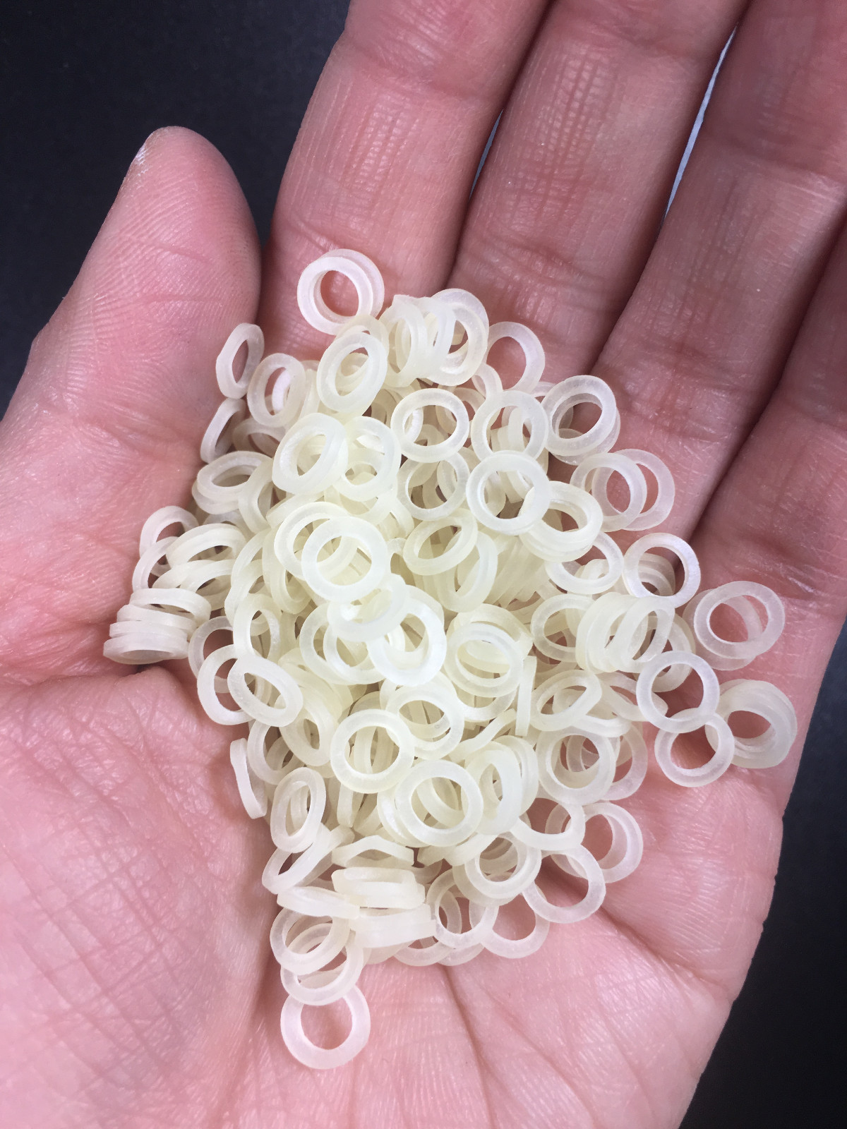 Dental Elastics Rubber Bands Ties Orthodontic 4.5OZ 5000PCS/Bag 5 sizes Choice