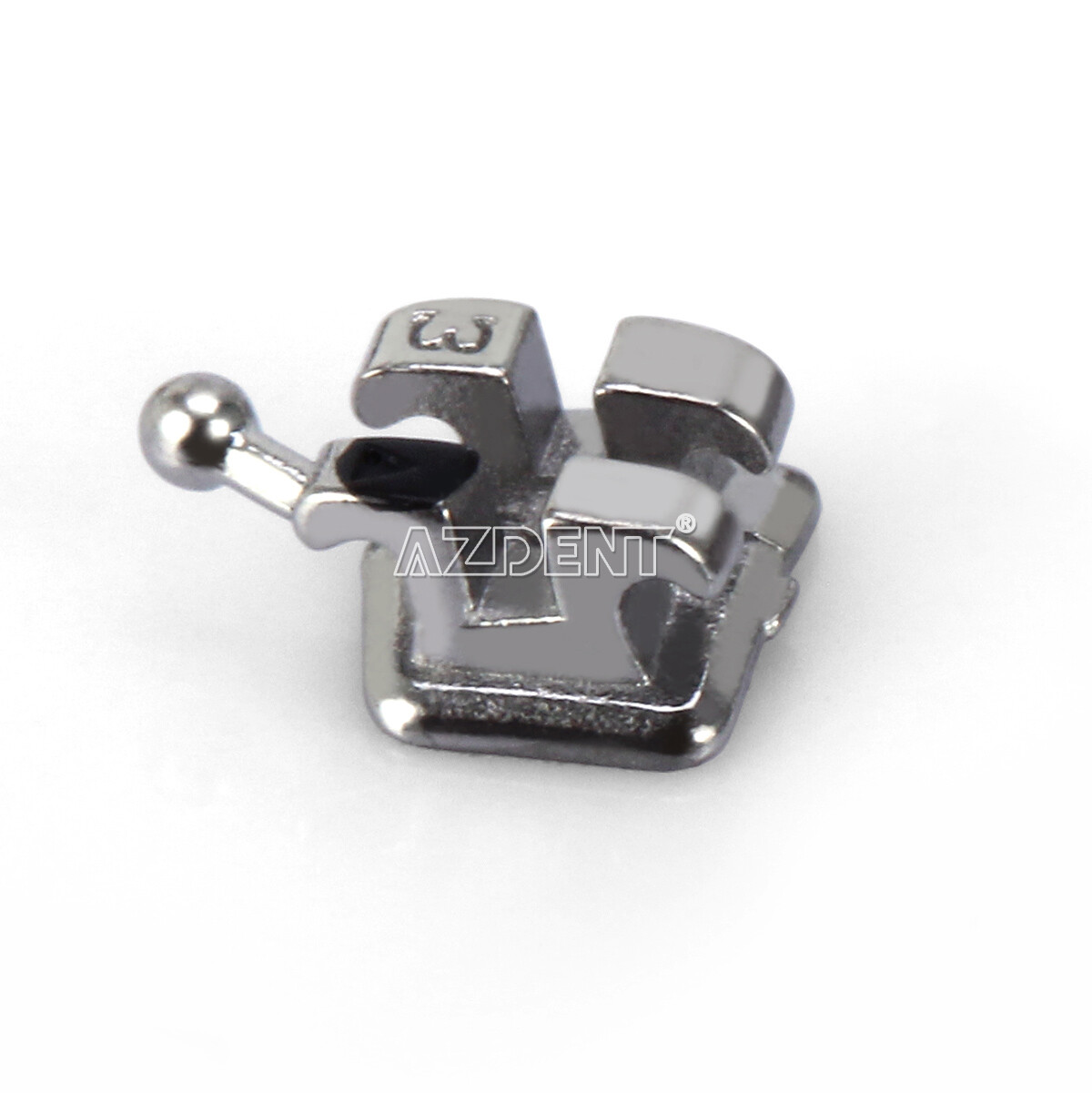 Dental Orthotic MIM Monoblock Metal Bracket Braces Mini Roth / MBT.022 Hooks 345