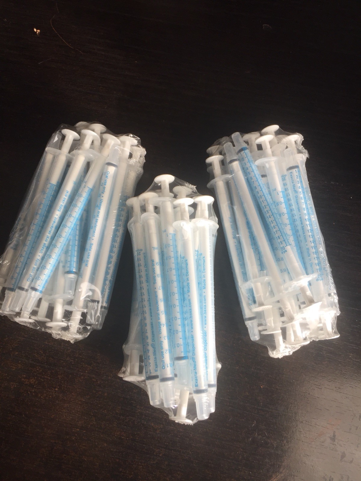 1ml/cc Syringe only “No Needles, No Caps” 20pcs Per Pack