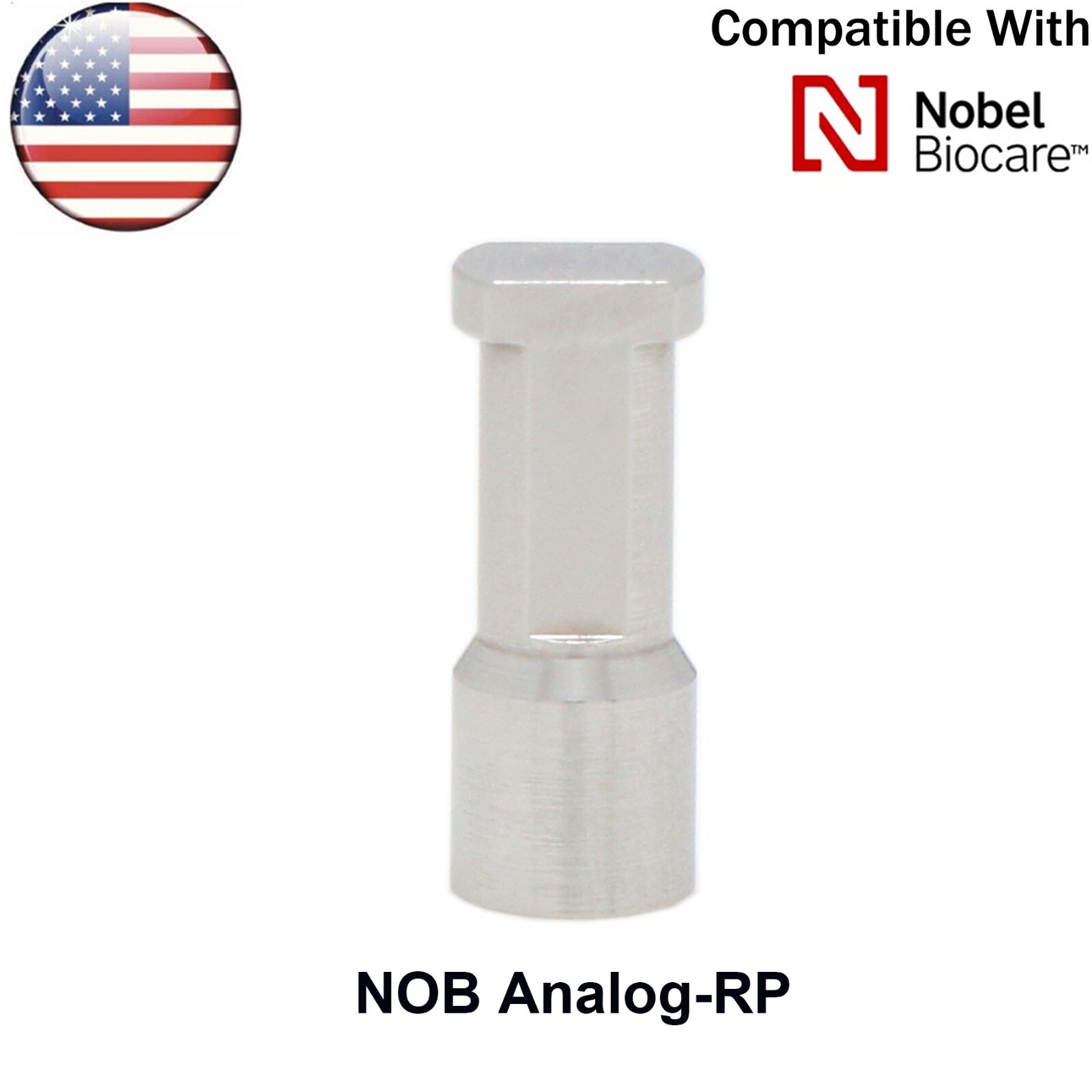 US Fit Nobel Active Healing Abutment NP/RP Impression Coping Closed/Open Tray