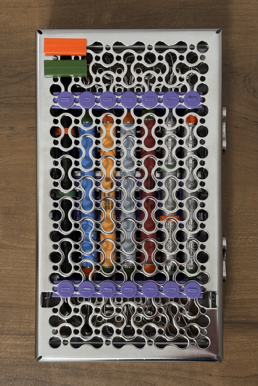 Hu-Friedy IMS Sterilization Cassette Tray of Dental Instruments for Hygienist