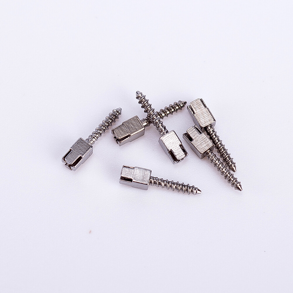 240pcs/kit Dental Screw Post Completed Kit Silver/Gold Plated Endo Conical Pins
