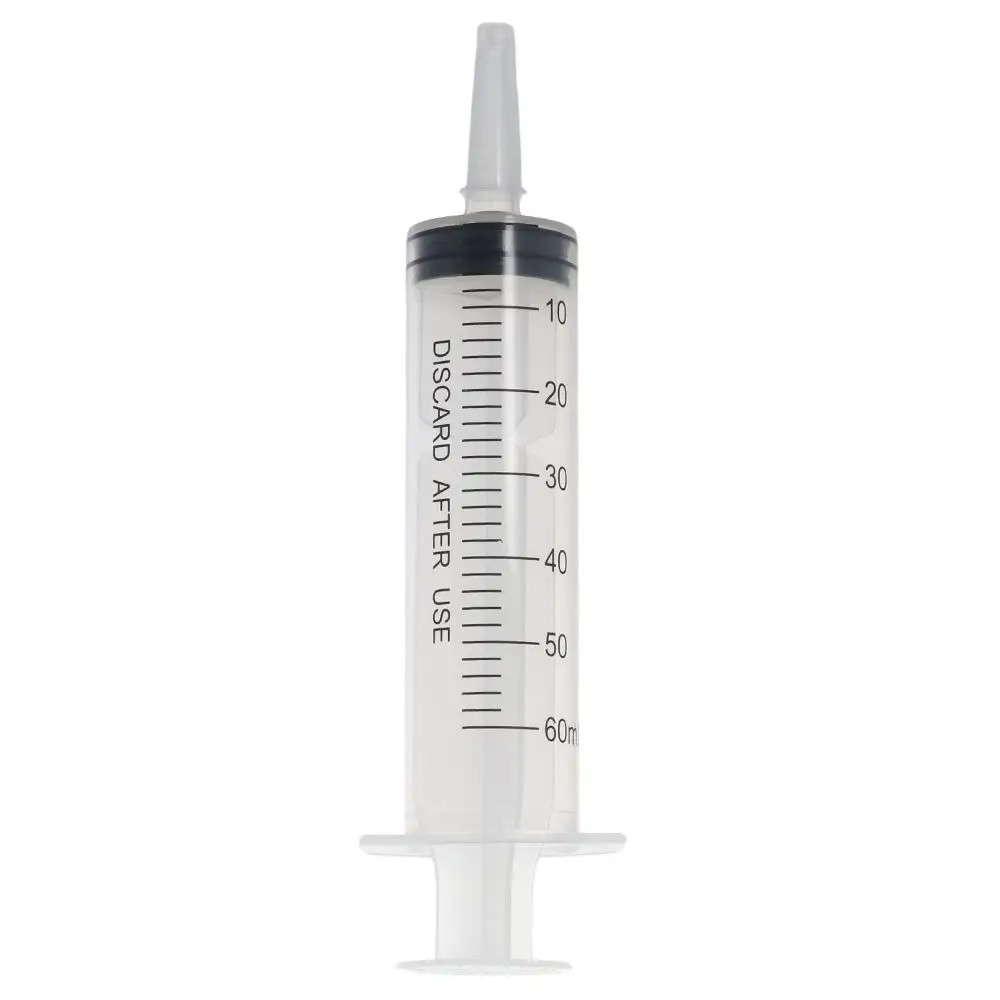 4 Pack 20Ml 60Ml Large Capacity Syringe Syringes Pump Plastic Syringe Measuring