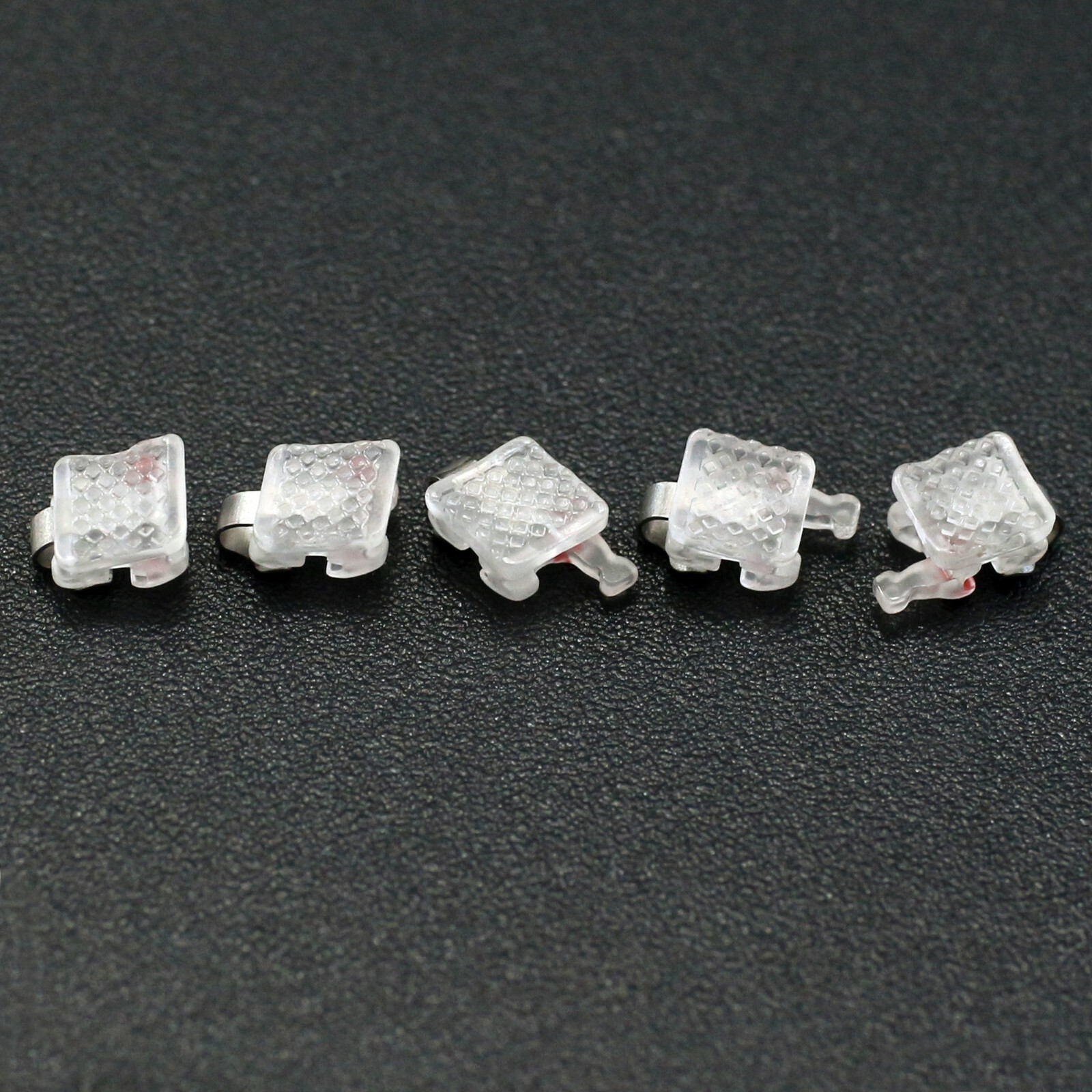 Orthodontic Bracket Self Ligating Ceramic Clear Aesthetic Interactive Roth 0.022