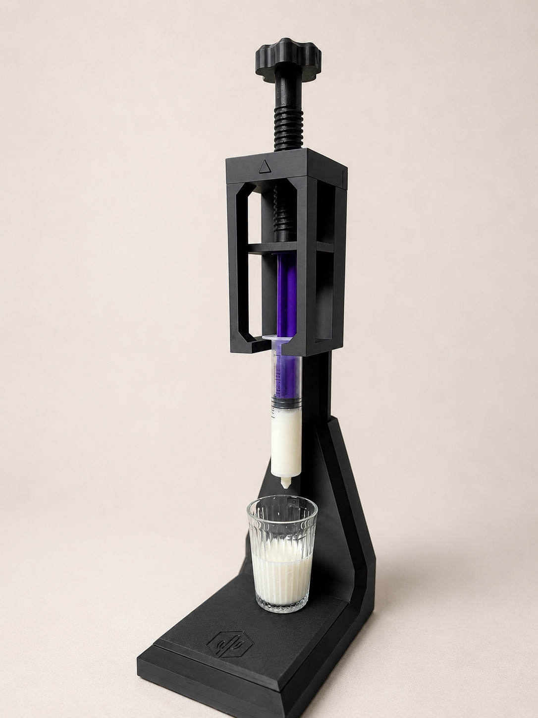 Manual Syringe Press for Easy Syringe Filtering | Fits 10mL-60mL Syringes