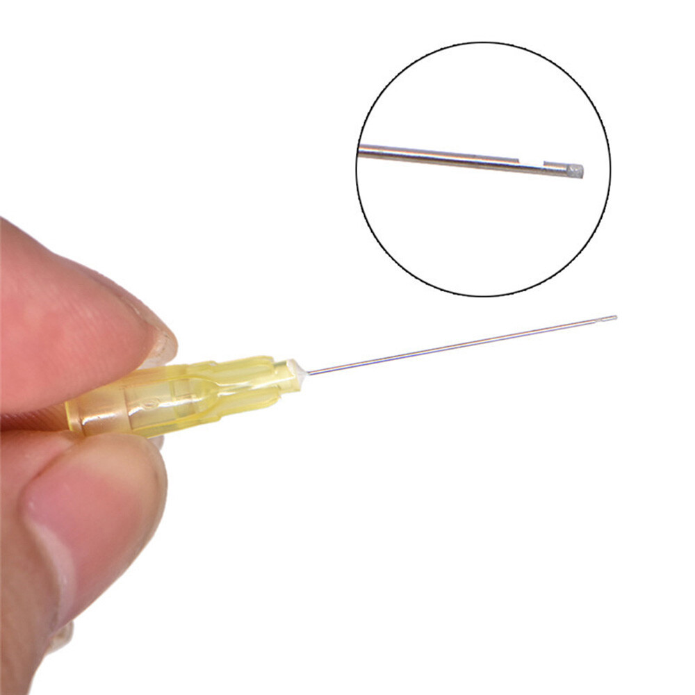 100pcs Dental Endo Irrigation Needle Tip 30GA End-Closed Side Hole Syringes NEW
